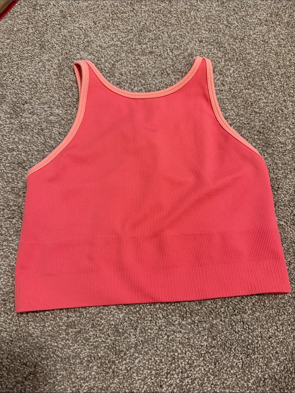 Athleta Aurora High Neck Crop Tank Top